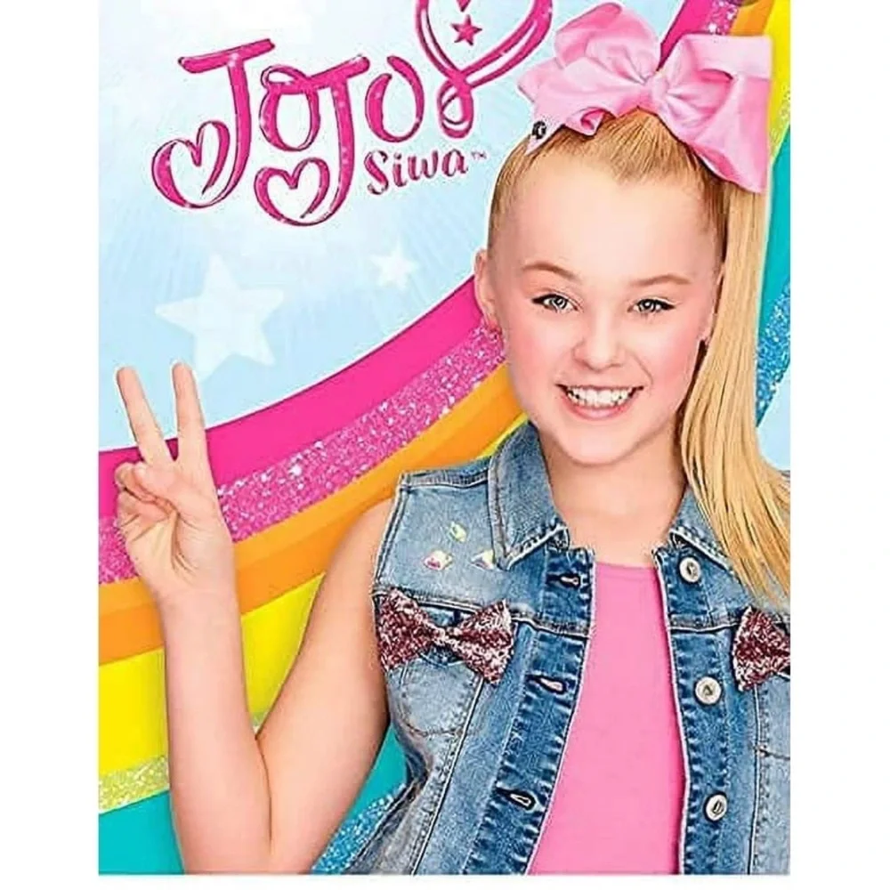 JoJo Siwa Vibrant Hair Bow Collection 7 Pcs Set